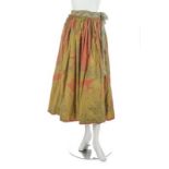 A Westwood/McLaren cotton wrap around skirt, 'Punkature' collection, Spring-Summer 1983,