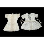 A group of white cotton infant dresses, mainly 1910-20, approx 15,