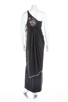 A Bill Gibb Quiana jersey evening ensemble, circa 1977, labelled size 12, - Image 5 of 8