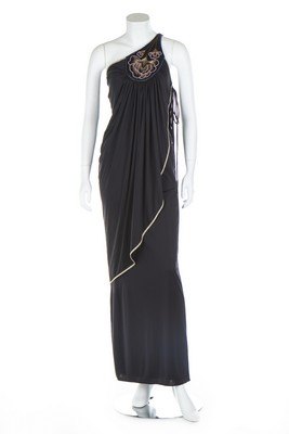 A Bill Gibb Quiana jersey evening ensemble, circa 1977, labelled size 12, - Image 3 of 8