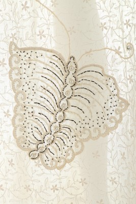 A Thea Porter embroidered white muslin dress, mid 1970s, labelled Thea Porter, London, - Image 6 of 8