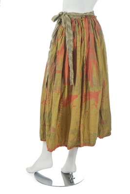 A Westwood/McLaren cotton wrap around skirt, 'Punkature' collection, Spring-Summer 1983, - Image 3 of 5