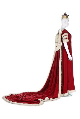 Coronation robes for a Viscount and Viscountess, first half 20th century, - Image 5 of 9