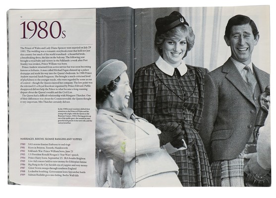 Princess Diana's Caroline Charles printed tartan wool day dress, worn to the Braemar Highland Games, - Image 8 of 9