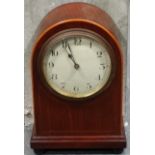 Edwardian mahogany clock