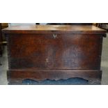 Early wooden trunk