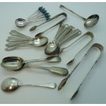 Quantity of cutlery inc. 1 silver spoon