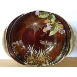 Carltonware Rouge Royal Spiders web dish