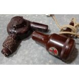 2 Bakelite electric hair dryers