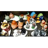 Various cruet sets