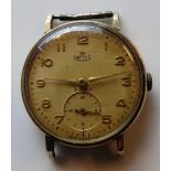 Smiths De Luxe 9ct gold presentation wristwatch