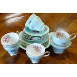 20 PCES SUTHERLAND ROSE DECOR PR TEASET