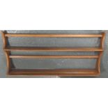 ERCOL LIGHT OAK PLATE RACK