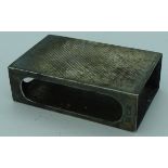 SILVER MATCHBOX HOLDER