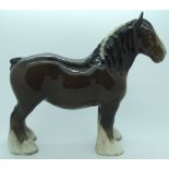 BESWICK BROWN GLOSS SHIRE MODEL 818