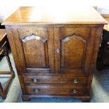 BELVEDERE REPRO OAK CABINET