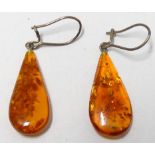 PR AMBER DROP EARRINGS