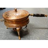 COPPER CHAFING DISH & LID