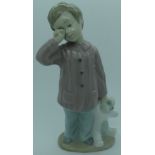 NAO FIGURINE BOY & TEDDY BEAR