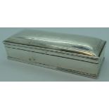 SILVER OBLONG BOX BIRINGHAM 1903