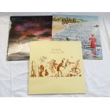 3 LP RECORDS-GENESIS A TRICK OF THE TAIL, FOXTROT & THEN THERE WERE THREE