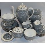 27 PCES WEDGEWOOD MOSELLE CHINA WARE