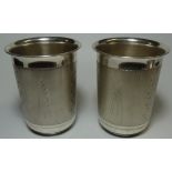 PR SILVER BEAKERS