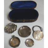 BOX OF SCRAP SILVER ITEMS