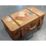 LEATHER SUITCASE