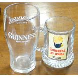 GUINNESS 1/2PT & 1PT GLASSES