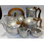 PICQUOT WARE 6 PCE TEA SERVICE