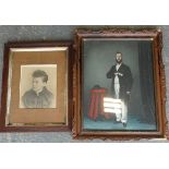 2 FRAMED PORTRAITS