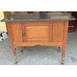 MARBLE TOP WASHSTAND