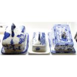 3 BLUE & WHITE CHEESE DISHES