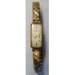 ROTARY 9CT CASED LADIES WRISTWATCH