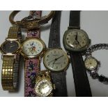 7 WRISTWATCHES