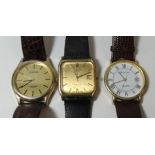 3 WRISTWATCHES SEKONDA, ROTARY & BULOVA