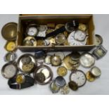 SILVER WATCH CASES, WORKS & PARTS