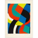 SONIA DELAUNAY-TERK(Gradisk 1885 - 1979 Paris)Ohne Titel.Farblithografie. Ausserhalb der Auflage