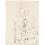 PABLO PICASSO(Málaga 1881 - 1973 Mougins)Inès et son enfant.1947.Lithografie. 19/50. Unten rechts