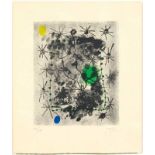 JOAN MIRÓ(Montroig/Barcelona 1893 - 1983 Palma de Mallorca)Aus: Constellations.1959.Farblithografie.