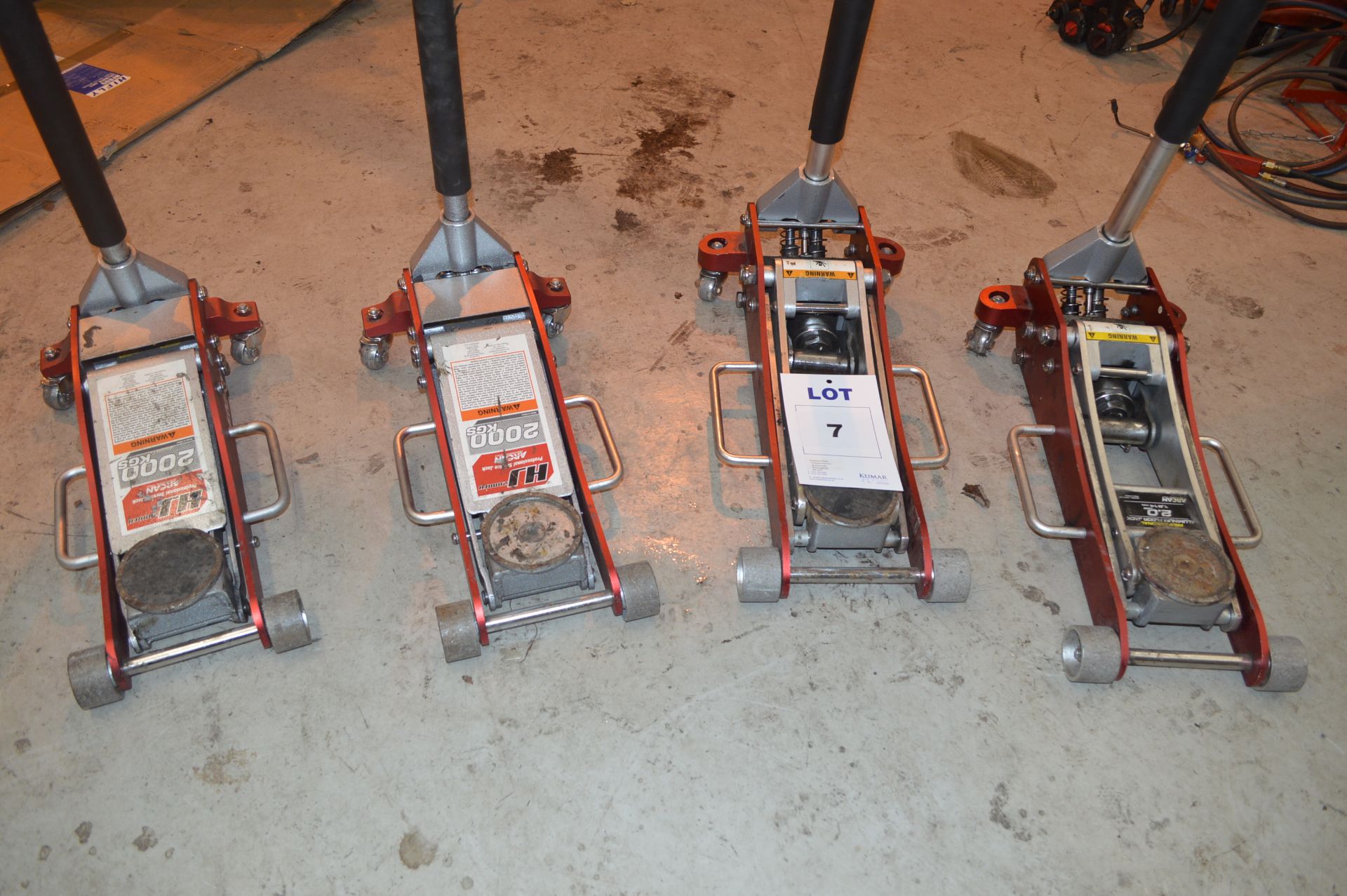 4: Arcan 2 Ton Professional Service Jacks (Located In Minworth, Birmingham B76. Collection on 28th - Image 4 of 6