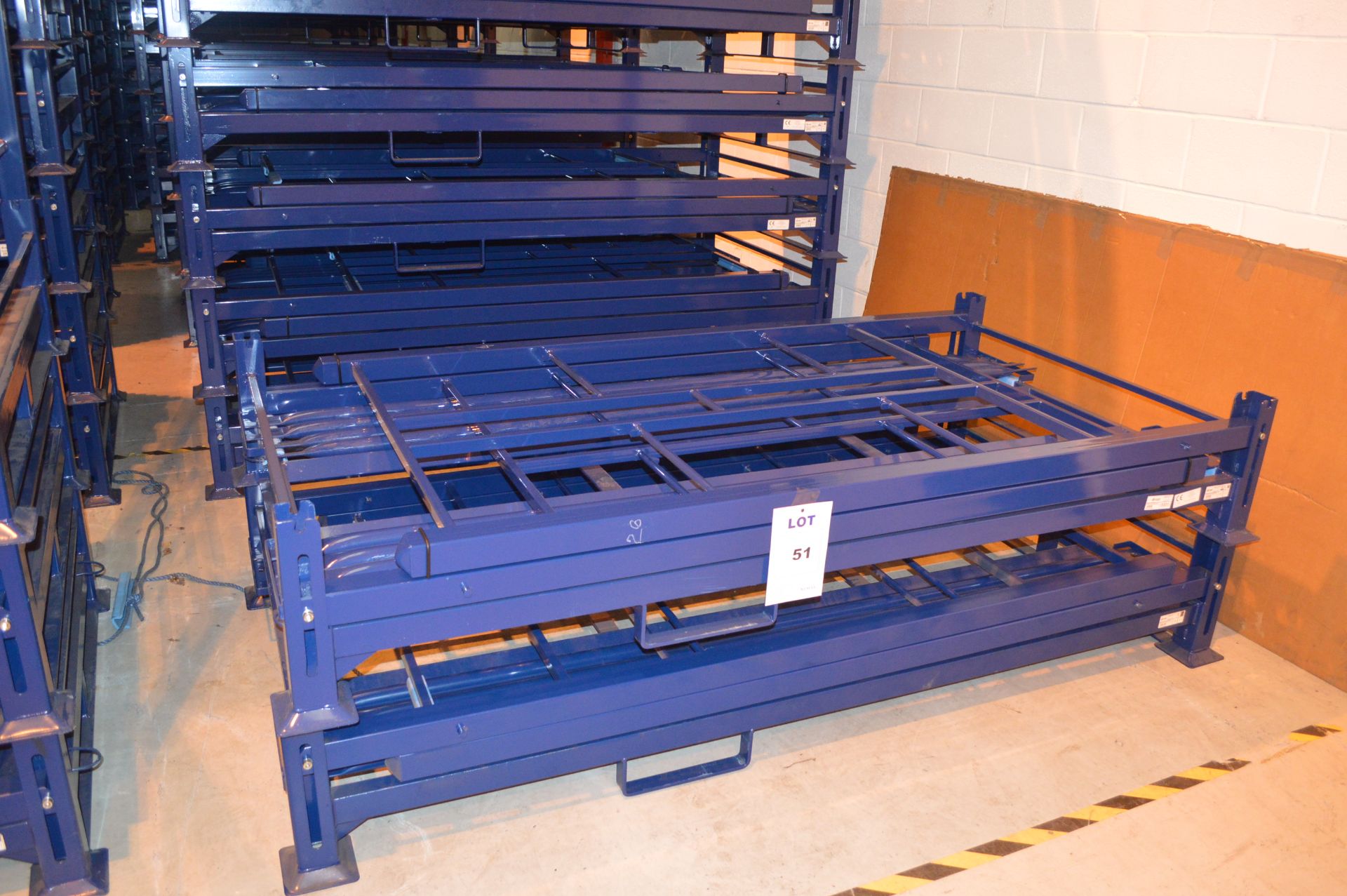 10: Arcom ARO5 Folding Tyre Storage Racks Capacity 1Tonne (Located In Minworth, Birmingham B76. - Image 8 of 10