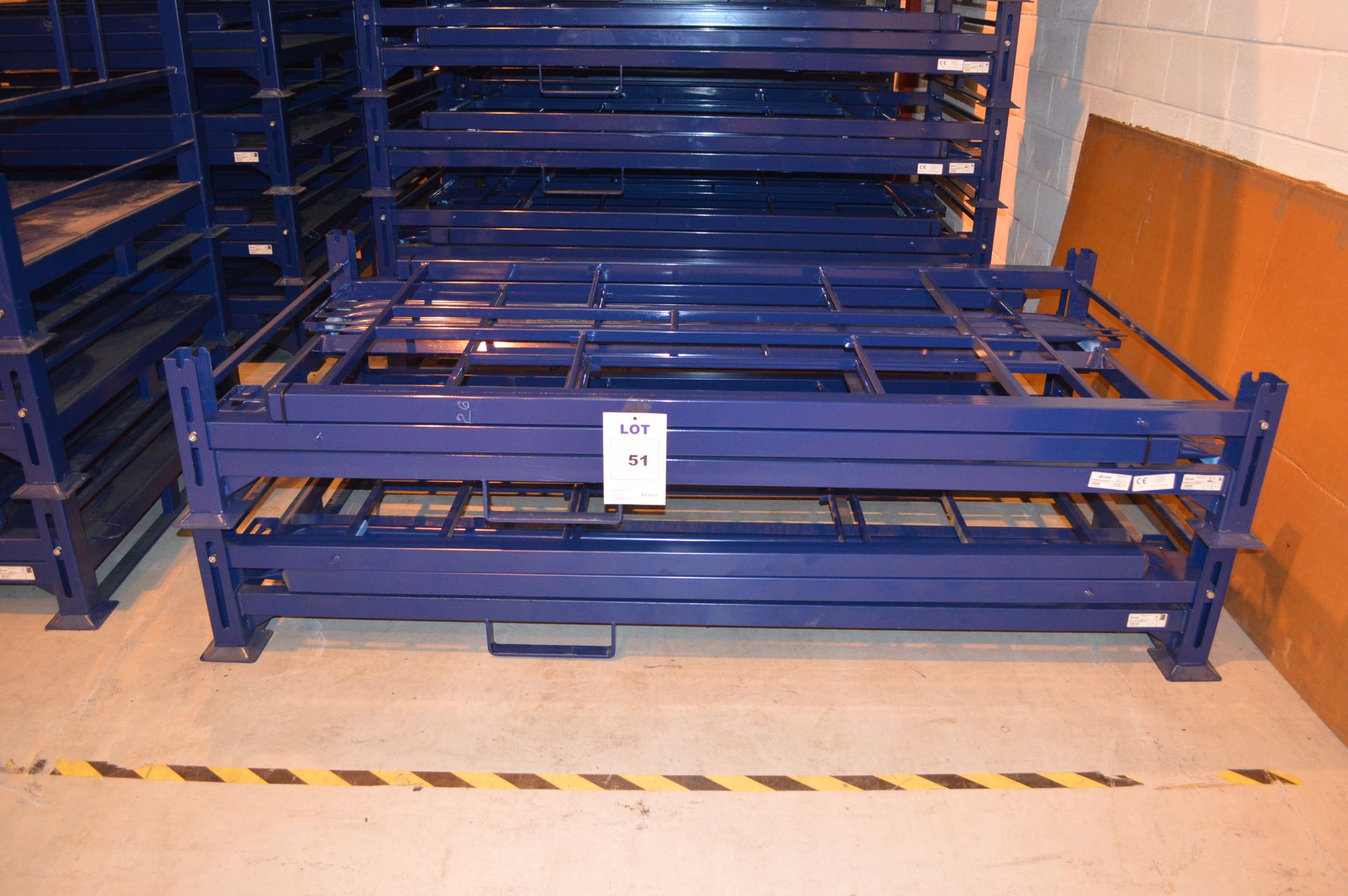 10: Arcom ARO5 Folding Tyre Storage Racks Capacity 1Tonne (Located In Minworth, Birmingham B76. - Image 9 of 10