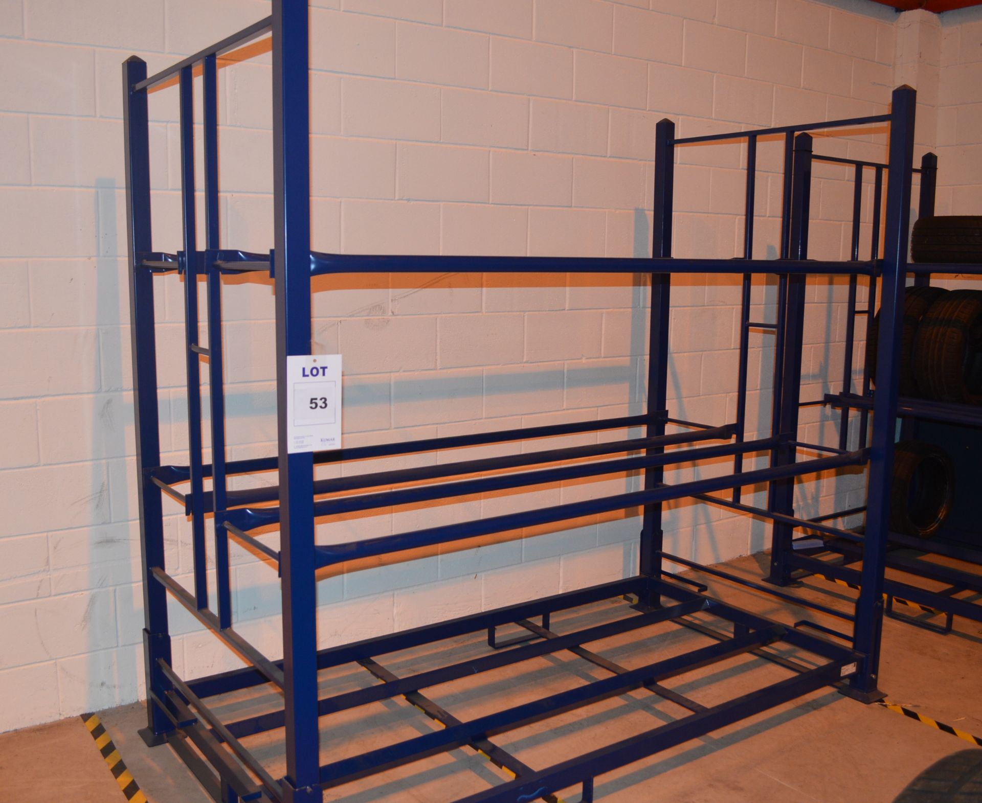 10: Arcom ARO5 Folding Tyre Storage Racks Capacity 1Tonne (Located In Minworth, Birmingham B76.