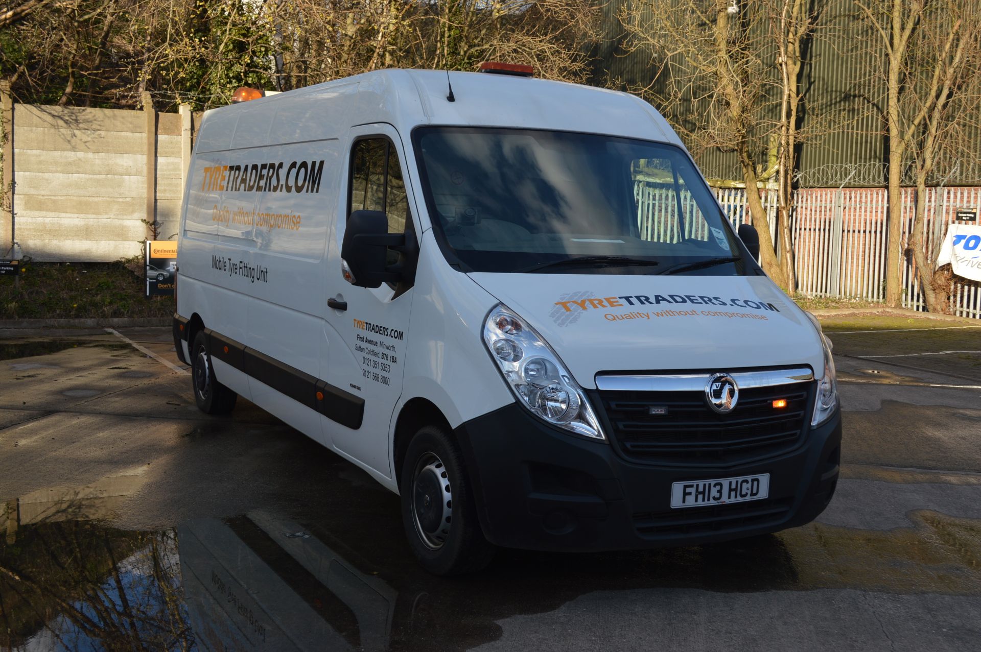 Vauxhall Movano F3500 L3 H2 CDTI 125 Mobile Tyre Service Van With Tom Tom Navigation & Tracker