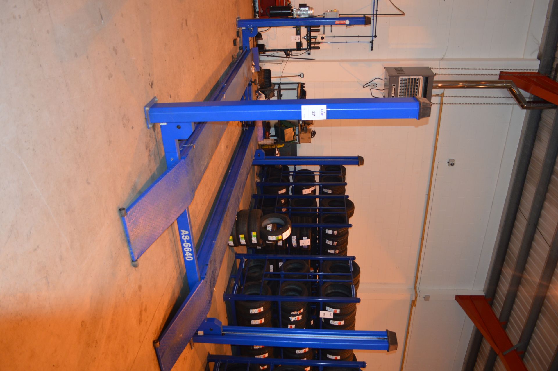 Automotech AS 6640 Four Poster Alignment Lift 4000kg Capacity with 2500kg Rolling Jack Beam. - Image 3 of 8