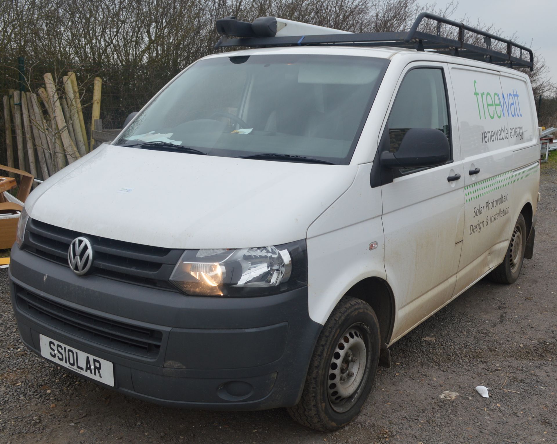 VW Transporter T30 102 TDI SWB Panel Van Registration No: SS10LAR (FV10 LWK) Please note Private - Image 20 of 24