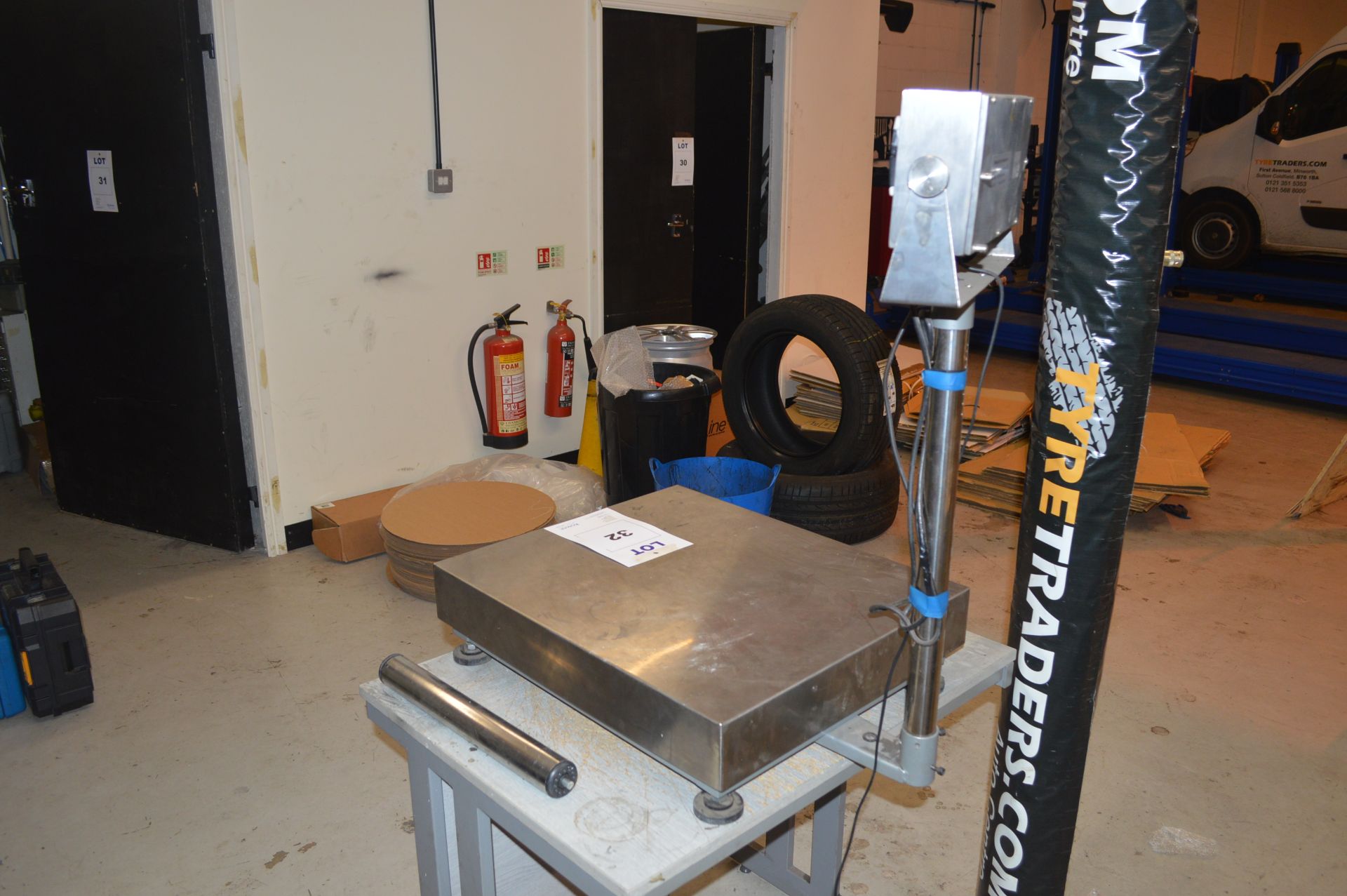 Make Unknown 300kg Electronic Scales Model LP7510A with Built in Printer (Located In Minworth, - Image 6 of 6