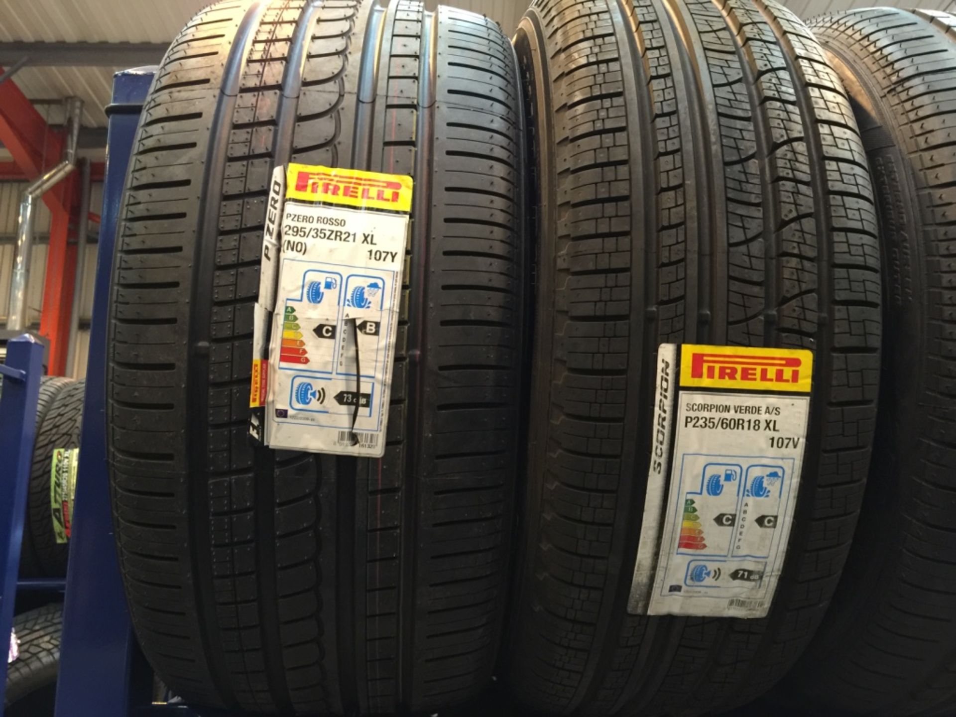 54: Pirelli Tyres Car & 4X4 - Many Large Sizes to include 18,19,21" Please see further Pictures ( - Image 19 of 55